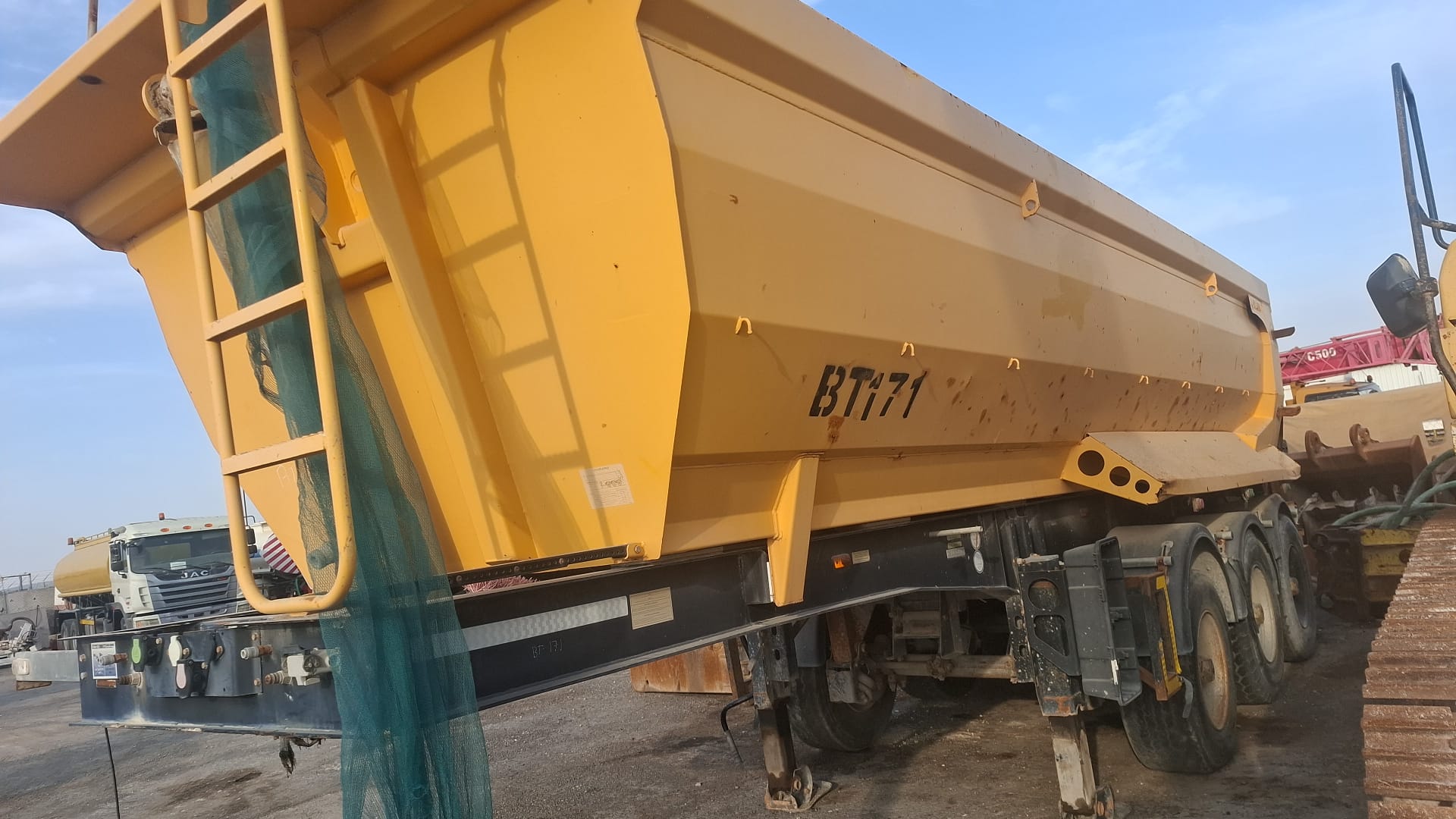 Tri Axle Tipper Trailer