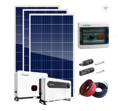Solar grid tie system