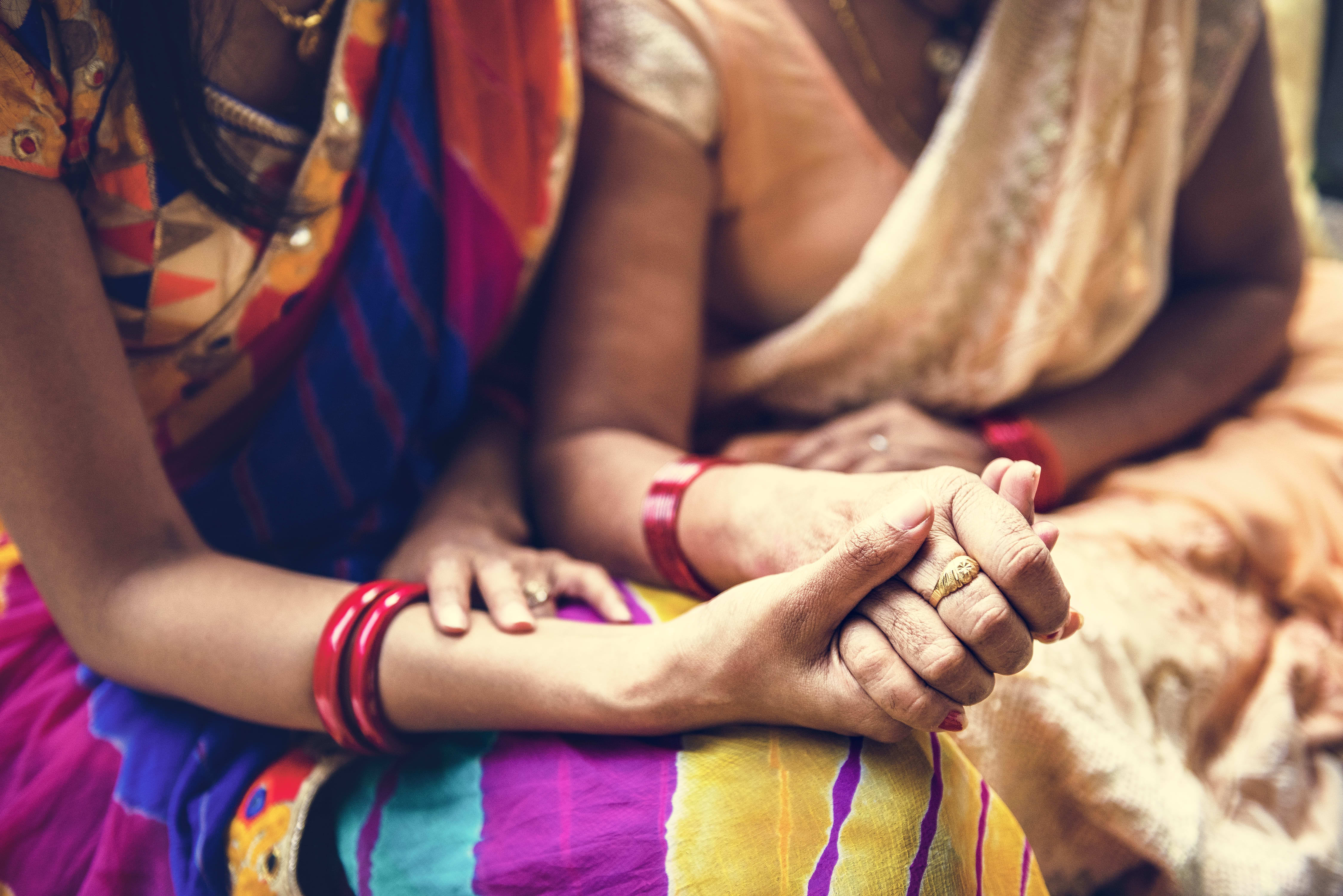 Women and girls supported by Udaan Foundation