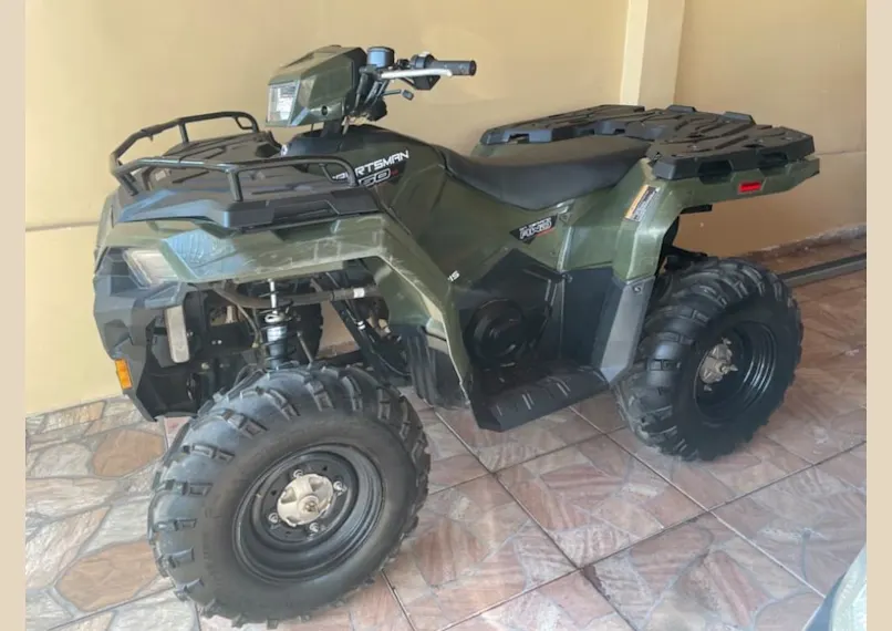 Polaris Sportman 450 2021  450km