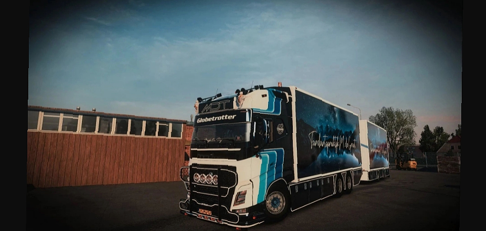 МОД Volvo FH16 2014 Titanic   Trailer v1.0 ДЛЯ EURO TRUCK SIMULATOR 2