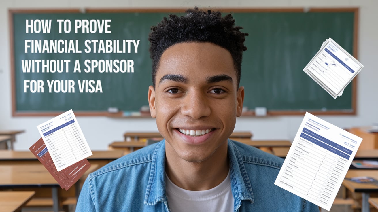 How to Prove Financial Stability Without a Sponsor for Your Visa