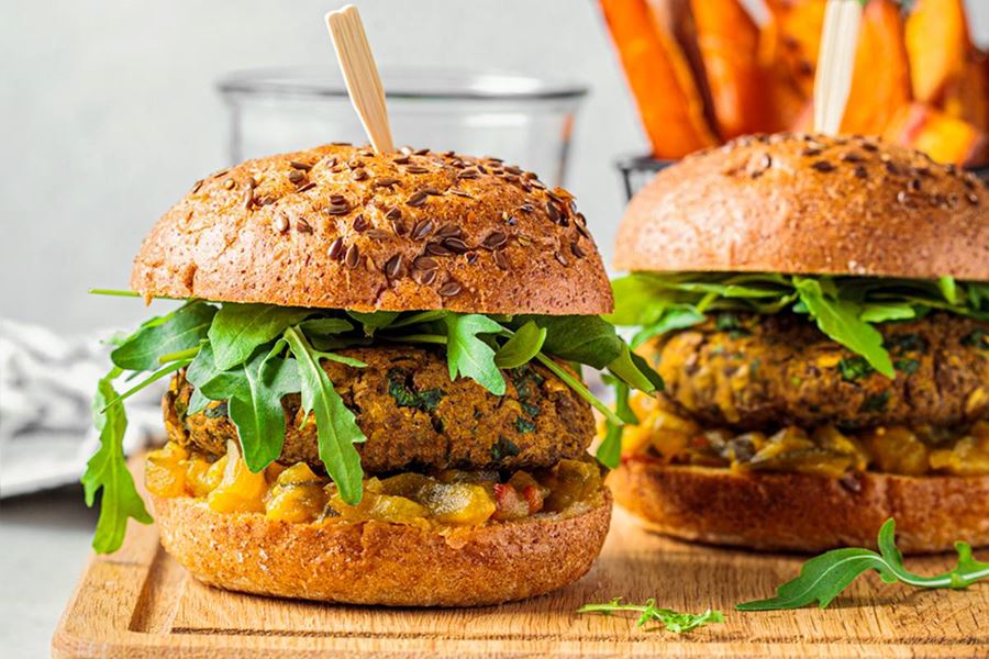 Hamburguesa Vegana