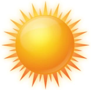 Sun icon