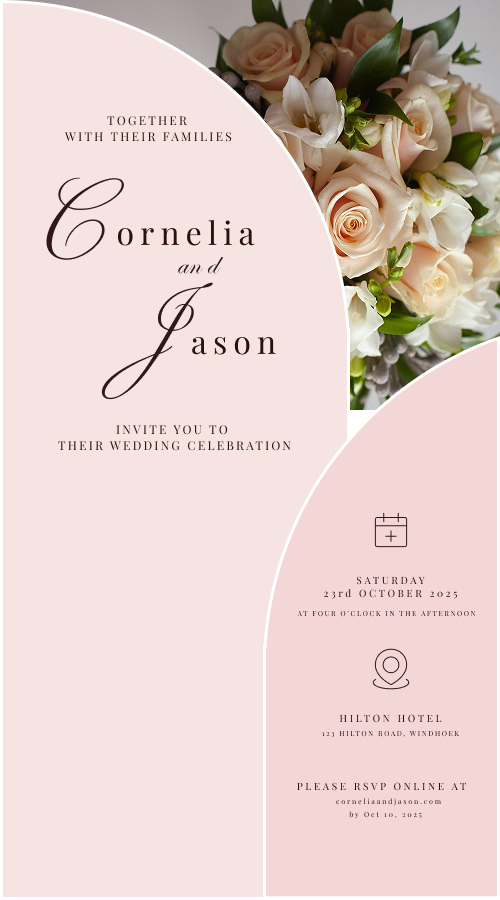Wedding poster
