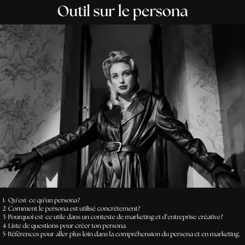 Photo Outil sur le persona