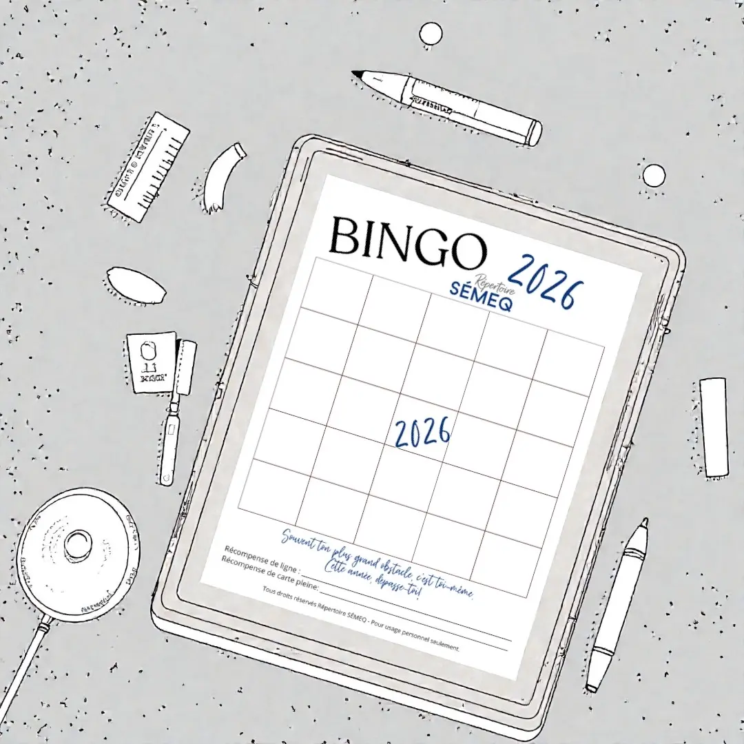 Photo Carte de Bingo du Répertoire SÉMEQ