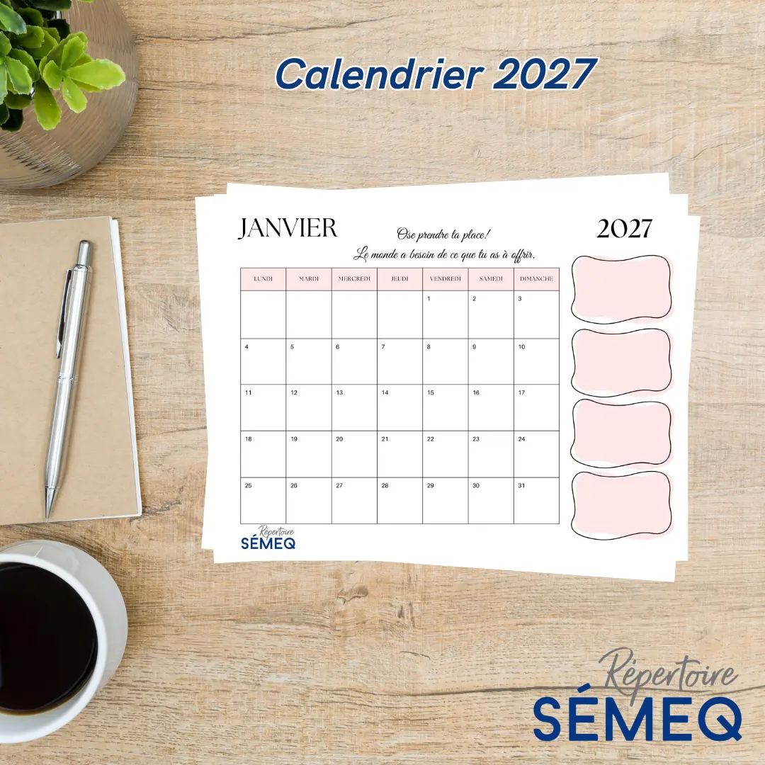 Photo Calendrier 2027
