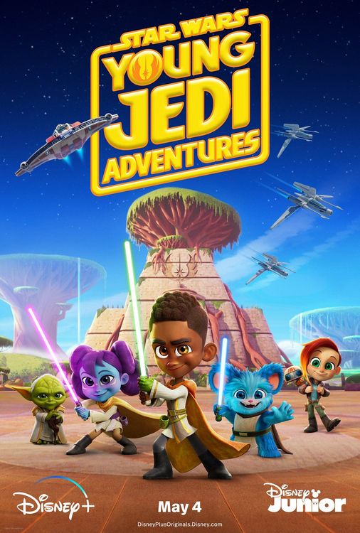 Official poster for "Young Jedi Adventures"