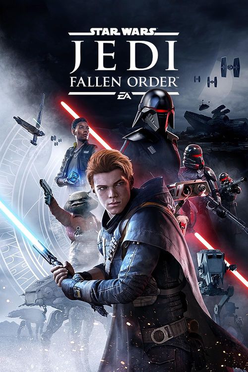 Official game cover for "Jedi: Fallen Order"