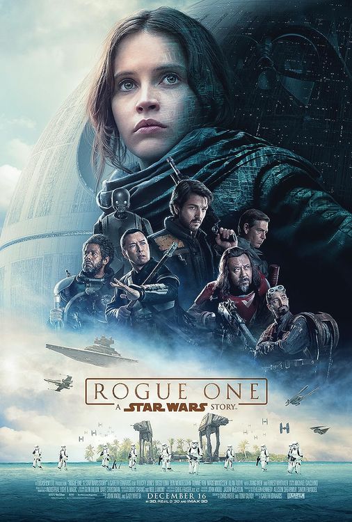 Official movie poster for "Rogue One"