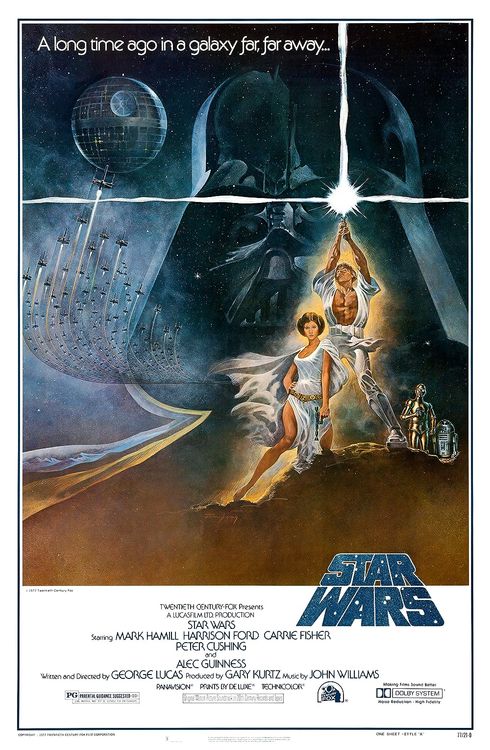 Official movie poster for "A New Hope"