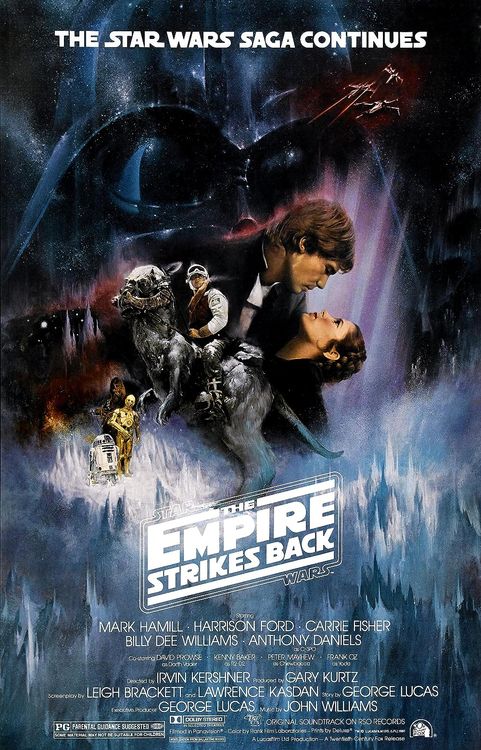Official movie poster for "Empire Strikes Back"