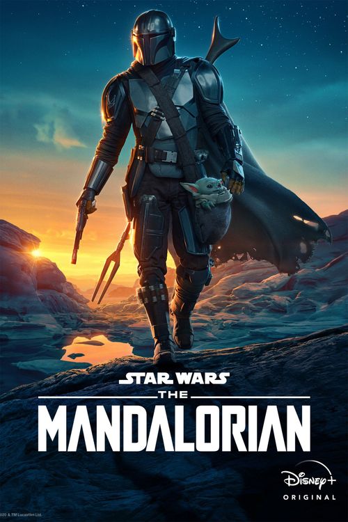 Official poster for "The Mandalorian"