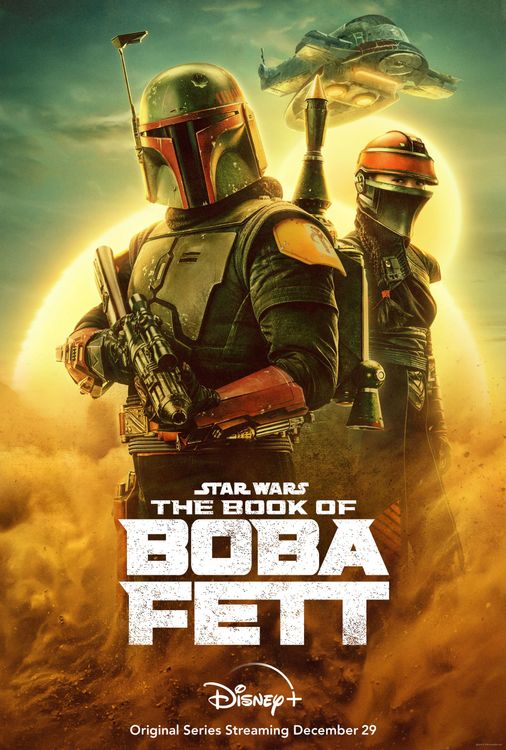 Official poster for "The Book of Boba Fett"