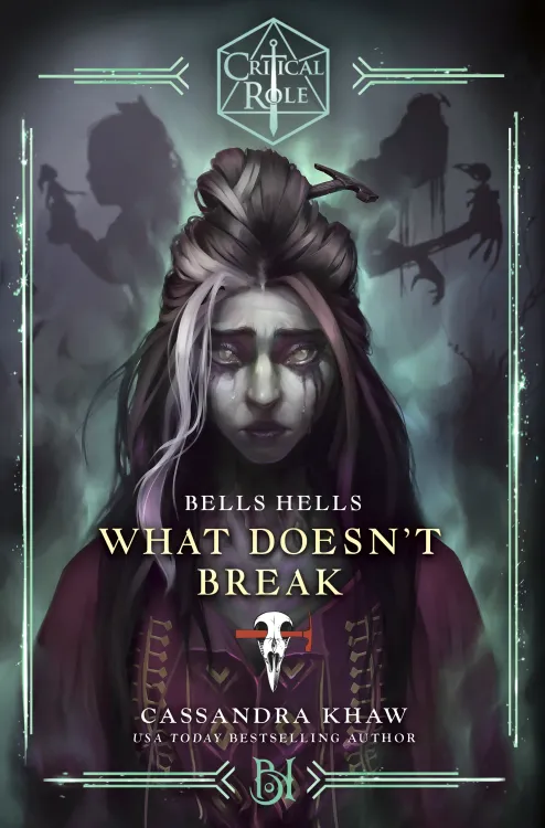 Official book cover for "Bells Hells: What Doesn't Break"