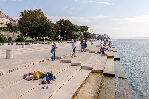 Sea Organ, Zadar — waves drive pipes under the promenade (placeholder)