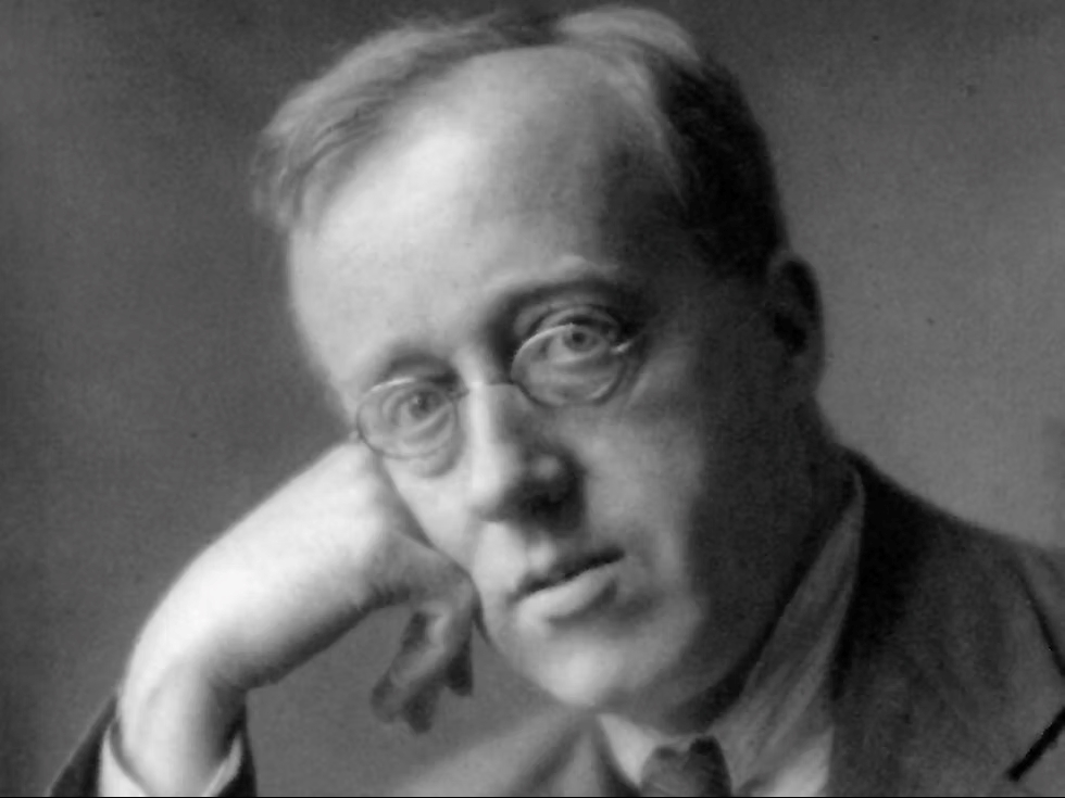 Portrait of Gustav Holst, composer of The Planets Jupiter movement