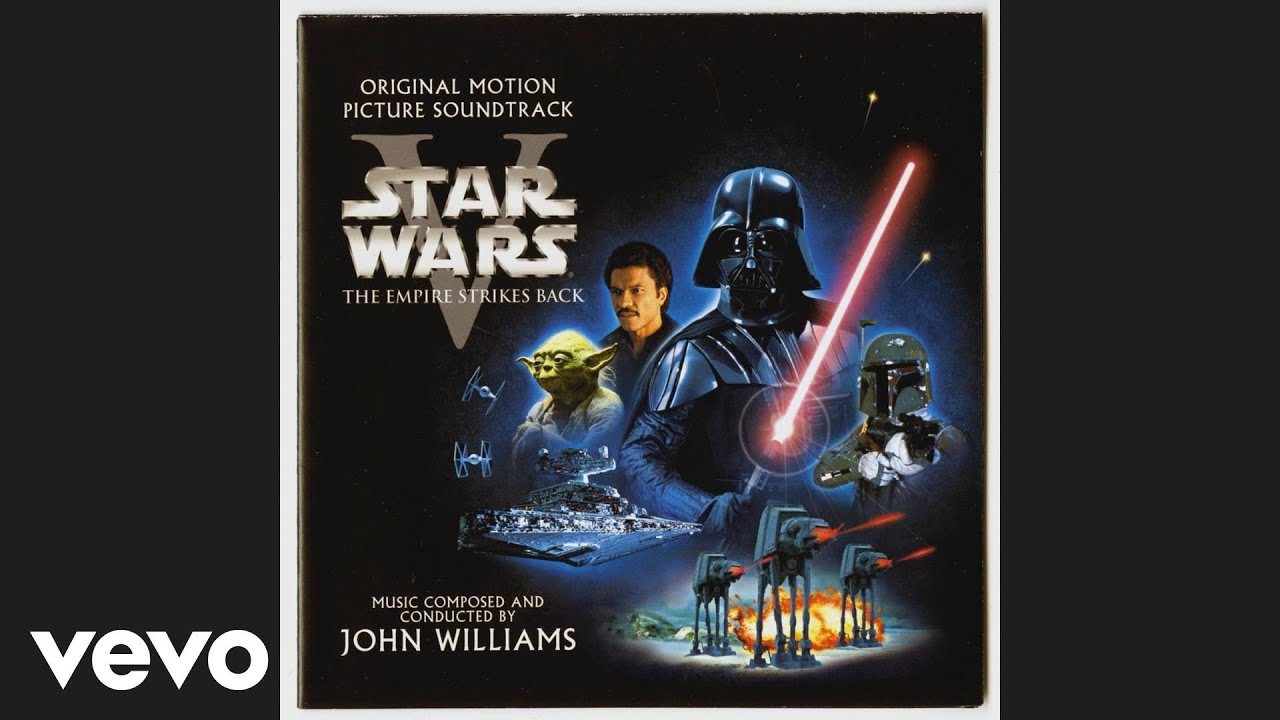Star Wars The Empire Strikes Back soundtrack album cover by John Williams