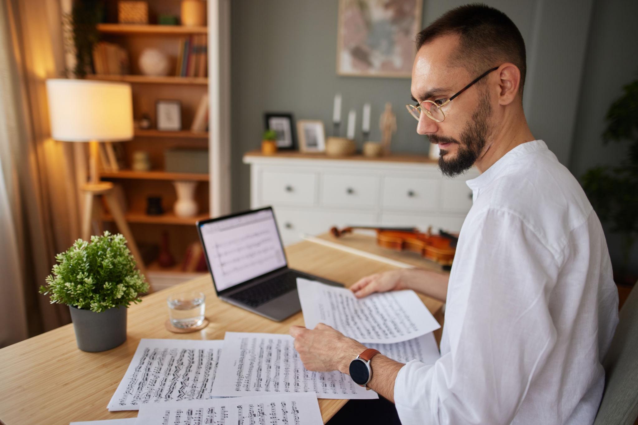 Creative music workspace