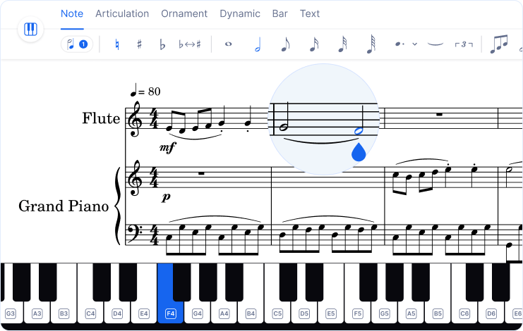Music notation software