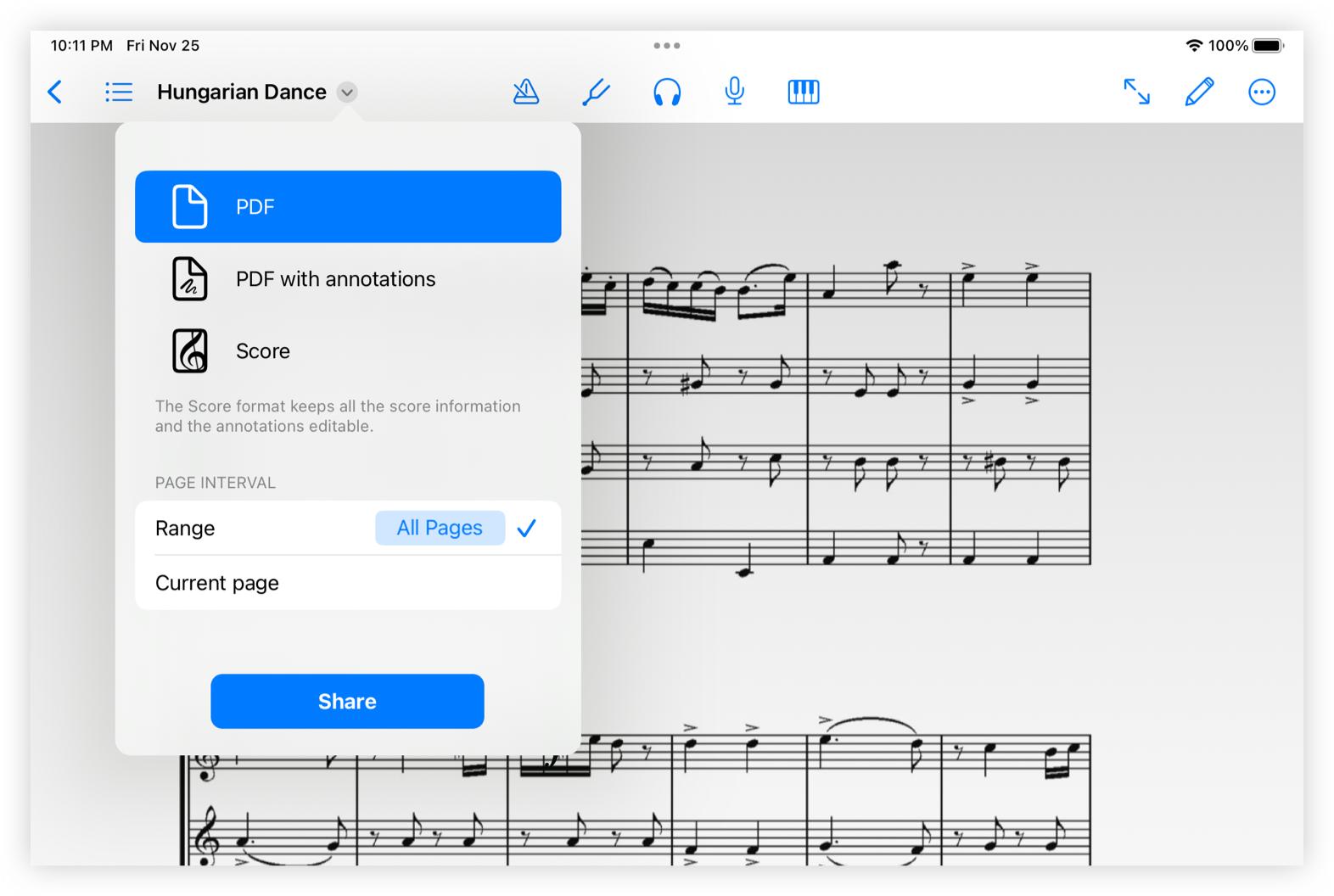 Online store dashboard