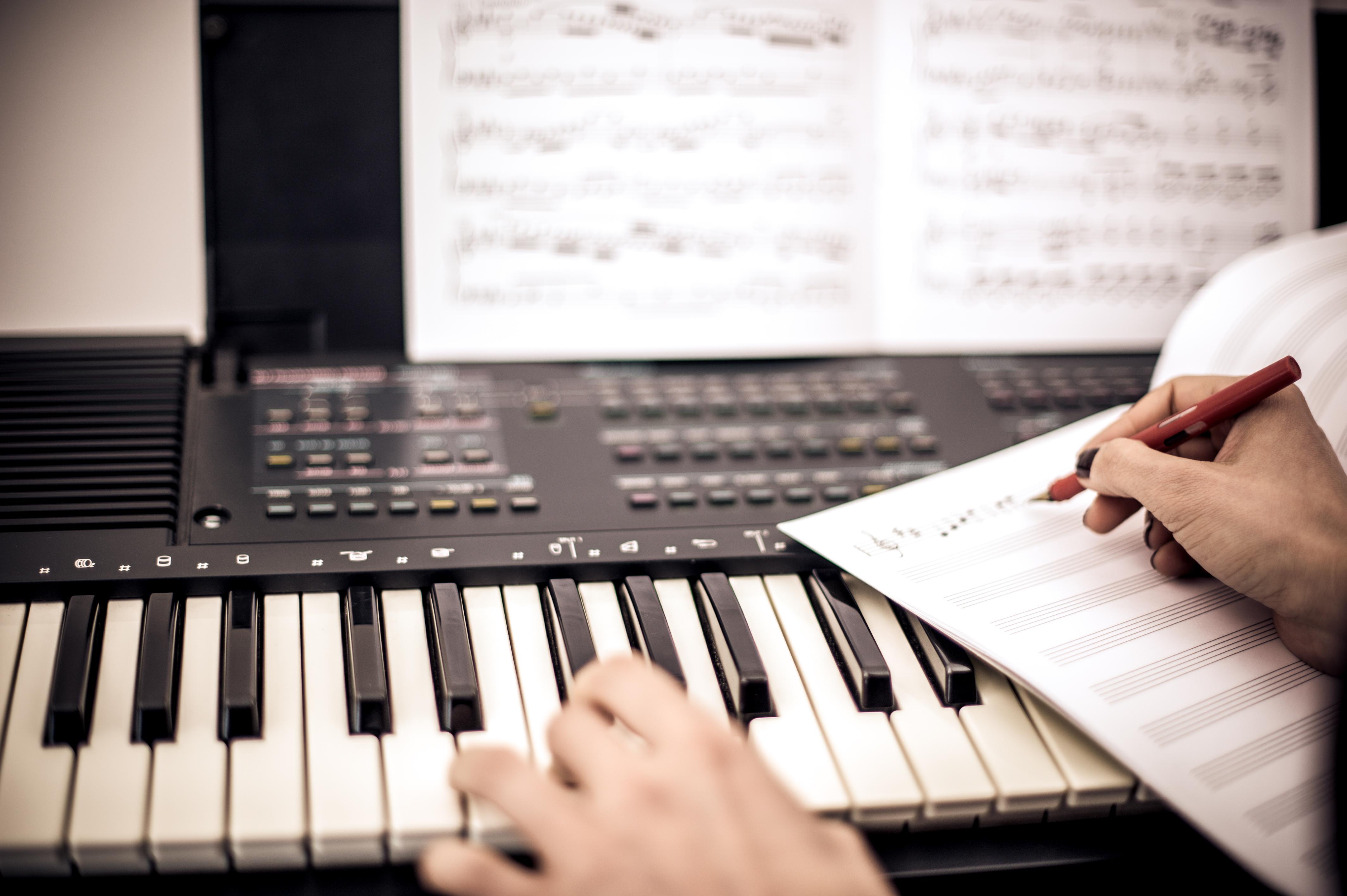 Professional sheet music transcription process
