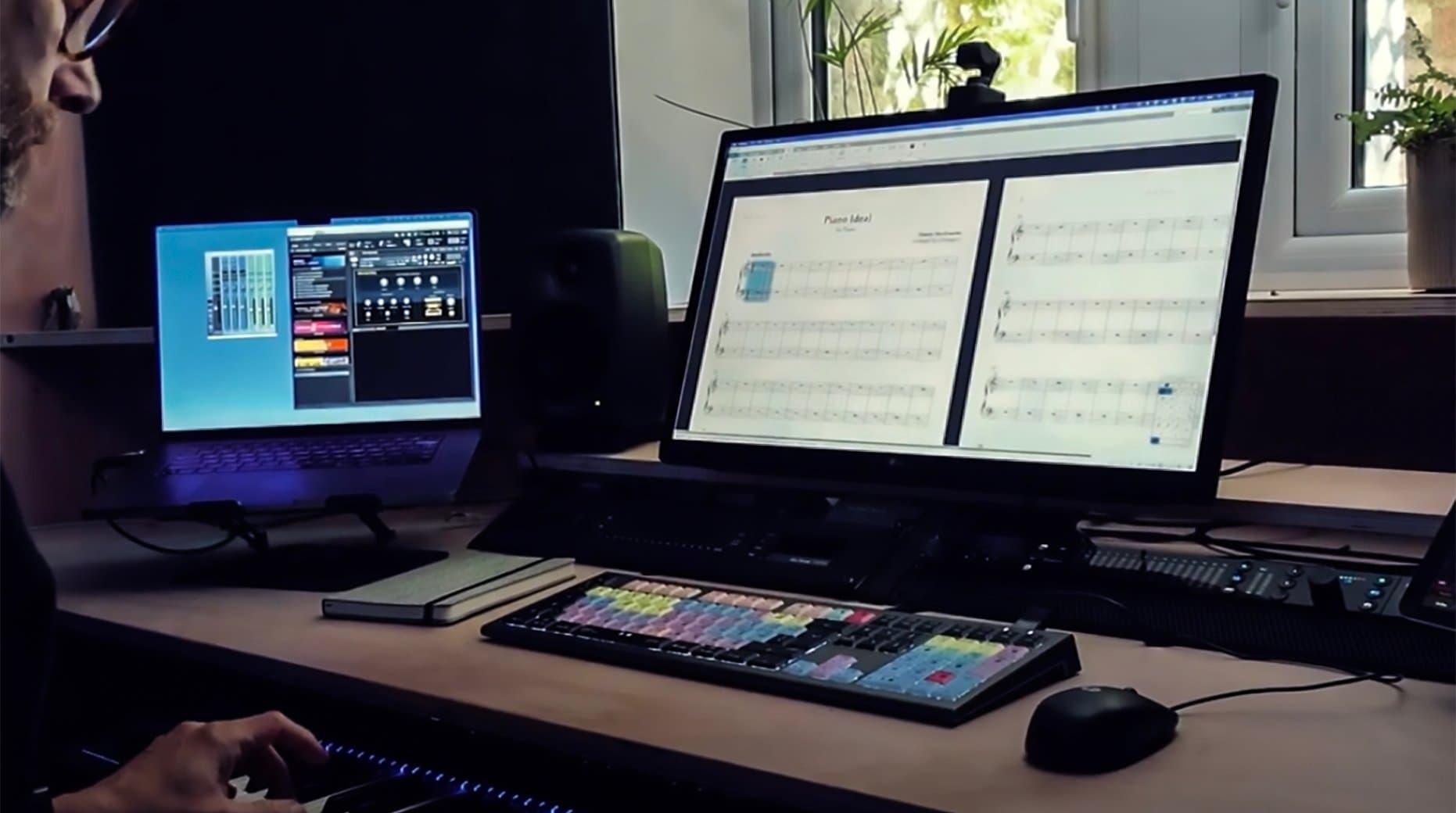 Professional music transcription workstation