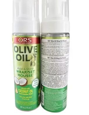 Ors Olive Oil wrap & set mousse 200ml