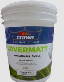 Crown Covermatt Paint  20 Litres