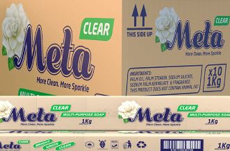 Meta bar soap