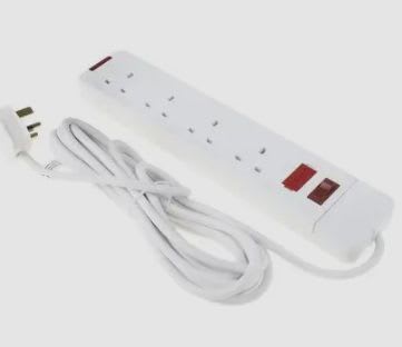 4 Hole Power Extension Socket