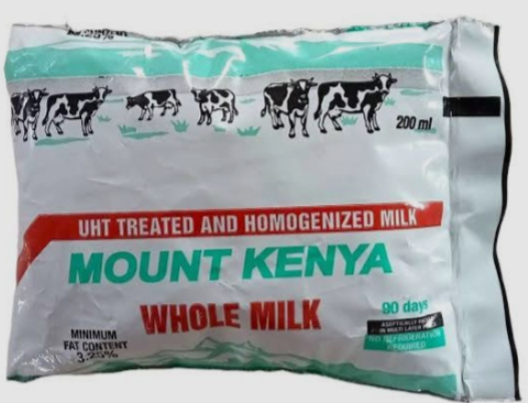 Mount Kenya Whole Milk 200ml
