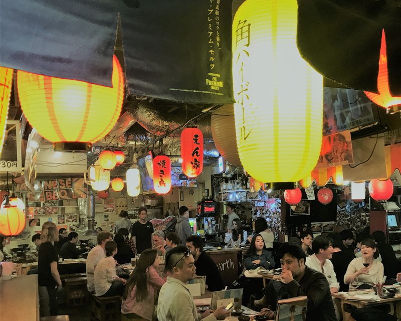 Inside the Meat Alley in Tokyo