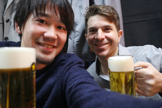 Japanese beer is a starter in MagicalTrip tours!