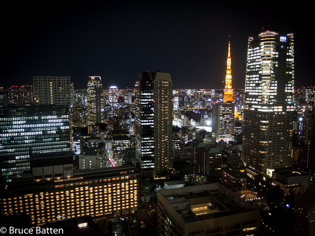 night in Tokyo