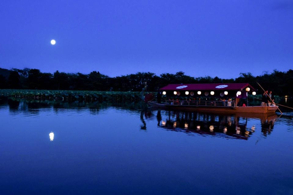 Former Imperial Villa Daikaku-ji Temple Moon Viewing Evening