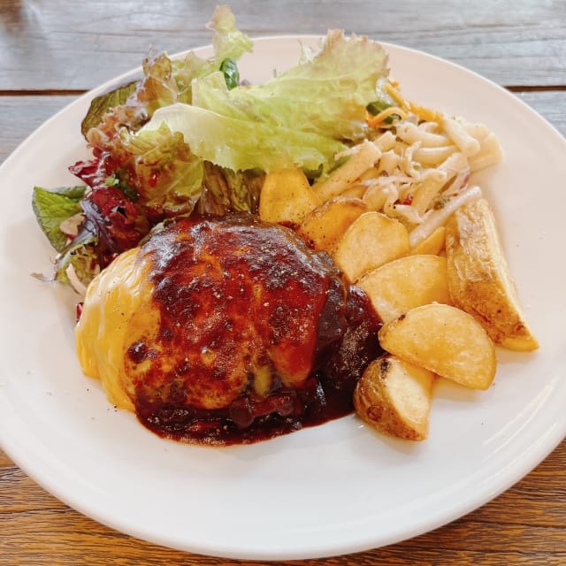 Hamburger Steak Plate