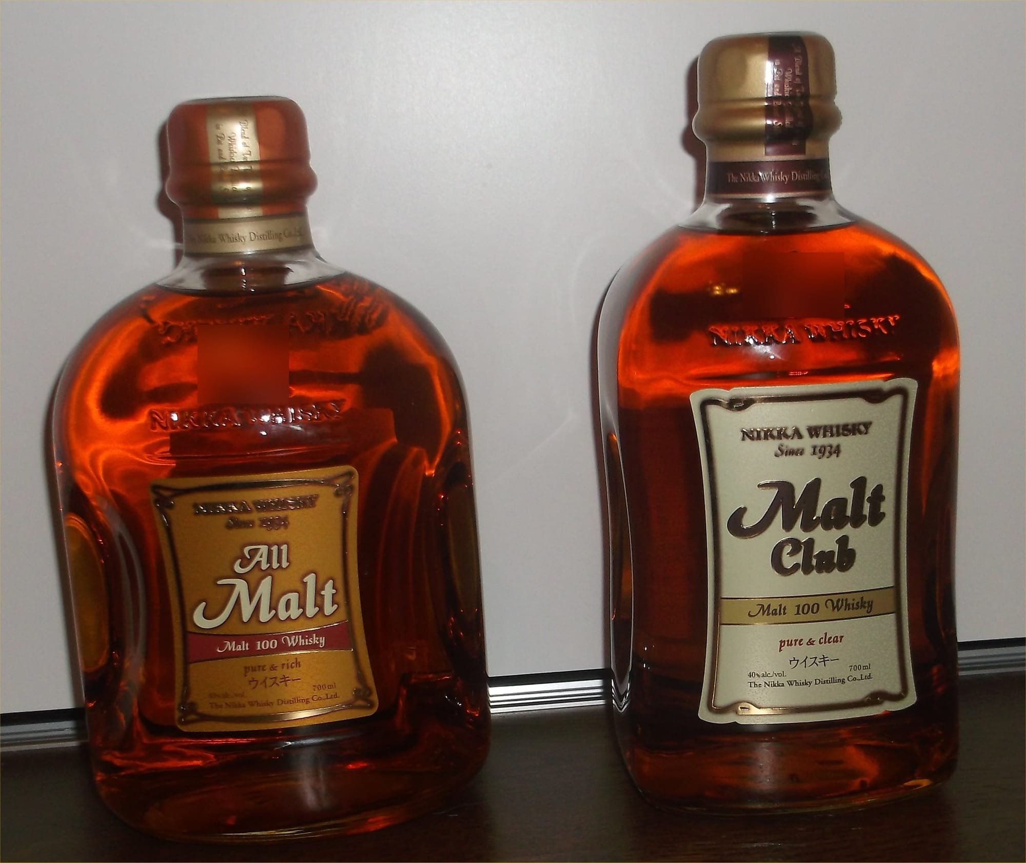 Nikka Whiskies