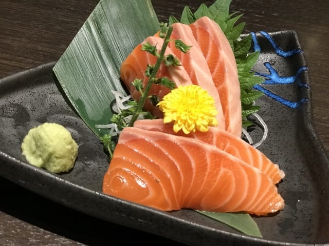 Salmon Sashimi