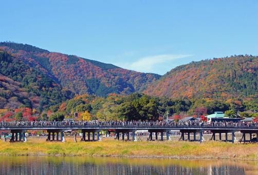 Arashiyama in Fall