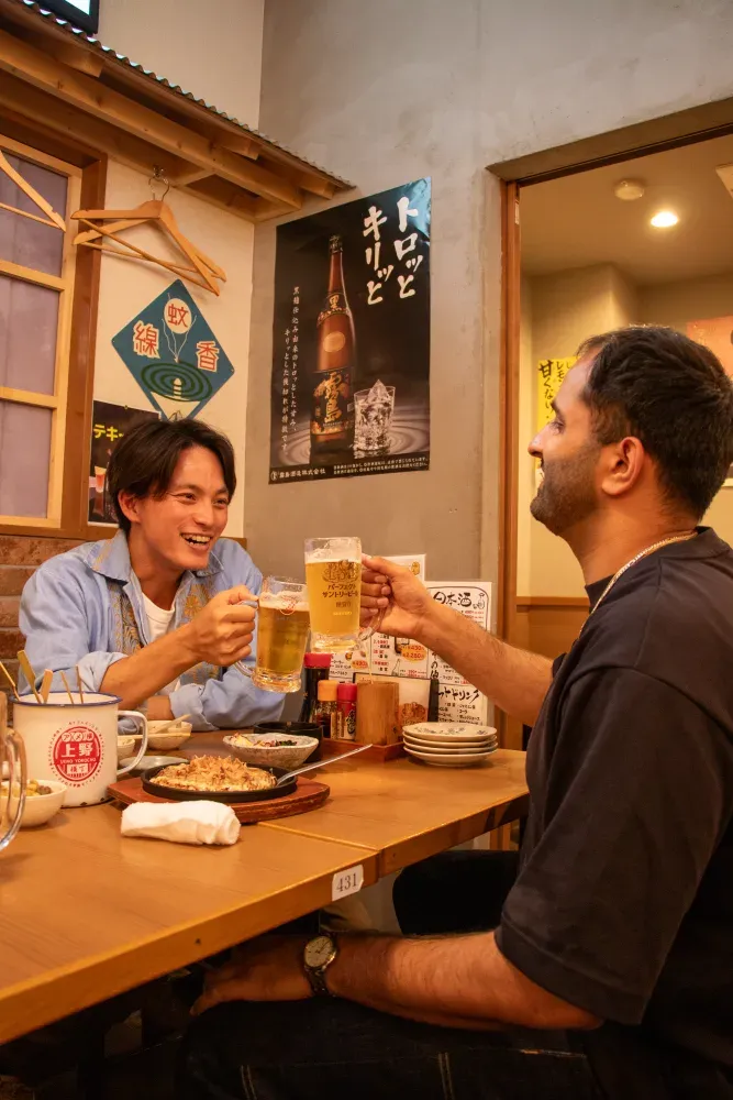 All-You-Can-Drink Bar Hopping Tour in Ueno
