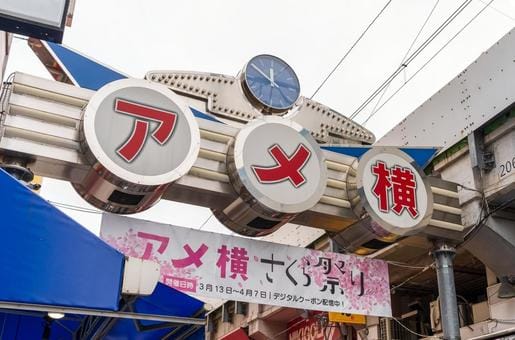 Shopping Street at Ueno