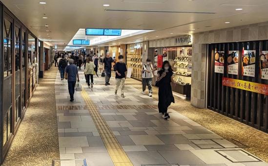 Underground Street at Umeda