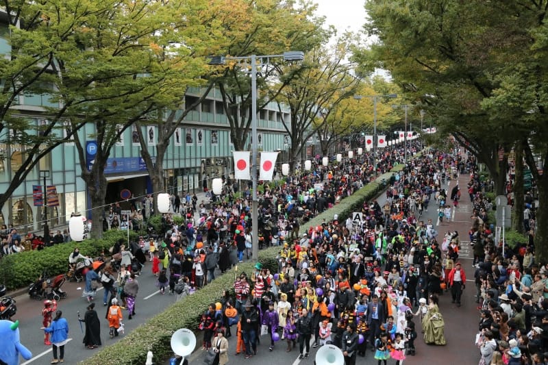 Harajuku Omotesando Hello Halloween Parade