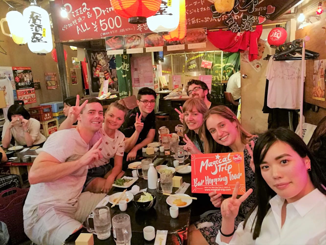 shibuya bar hopping tour