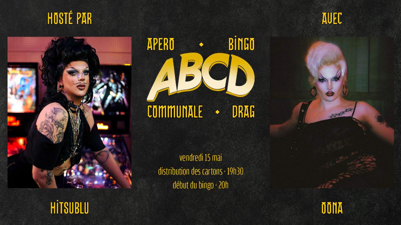 ABCD - Soirée bingo Drag