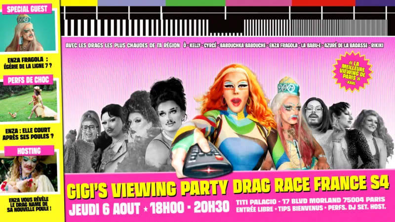 Gigi’s Viewing Party - Drag Race France Saison 4! - Ep 05!