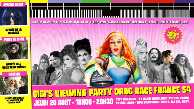 Gigi’s Viewing Party - Drag Race France Saison 4! - Ep 07!