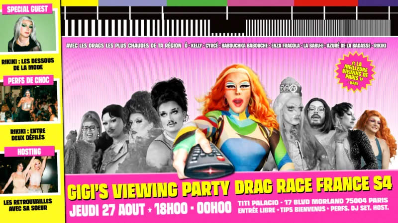 Gigi’s Viewing Party - Drag Race France Saison 4! - Ep 08!
